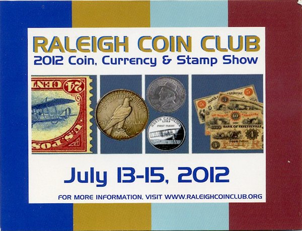 raleigh coin and stamp show